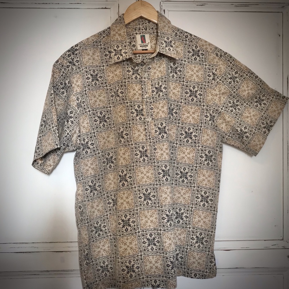 TORI RICHARD classic cotton aloha shirt